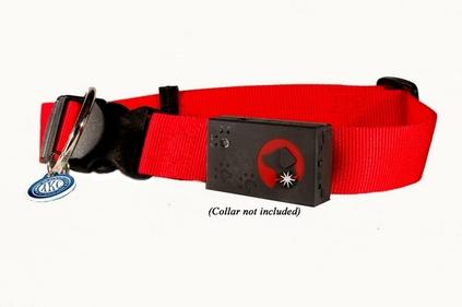 GPS Pet locator; Image provided by and used with permission from Rebecca Mercer of the AKC.