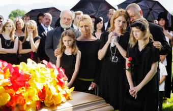 Family at a Funeral