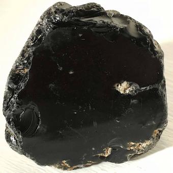 Obsidian rock