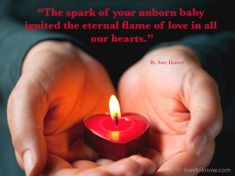 Words of Encouragement After Miscarriage: Heart Candle Lit in Woman's Hands