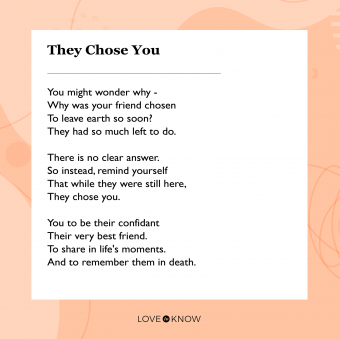 short poems about death of a loved one