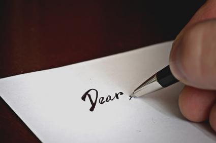 Writing a letter