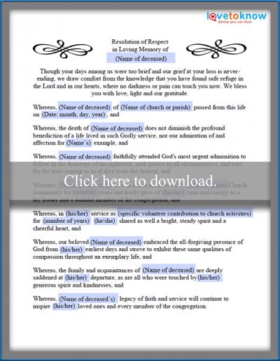 Resolution For Funeral Template from cf.ltkcdn.net