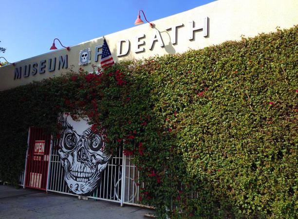 Front entrance of Museum of Death