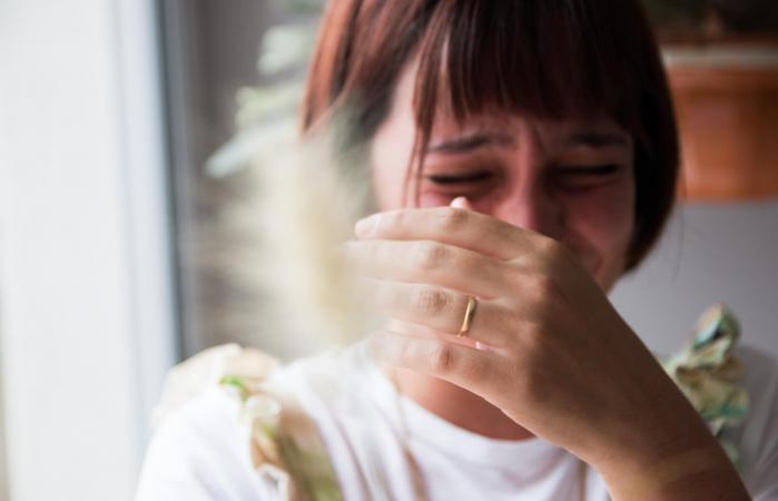 Young Woman Crying