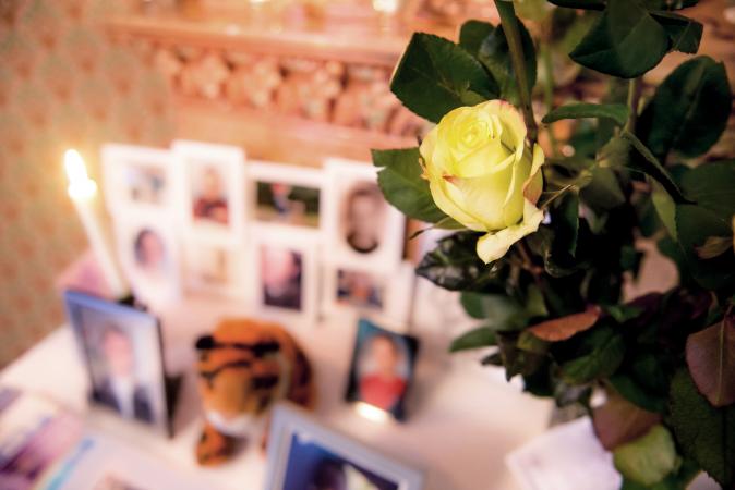 Funeral Memory Board