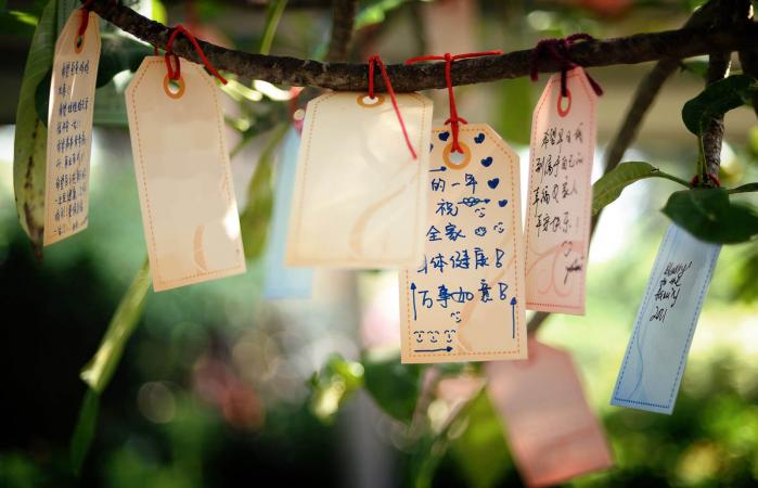 Memory tree for a funeral