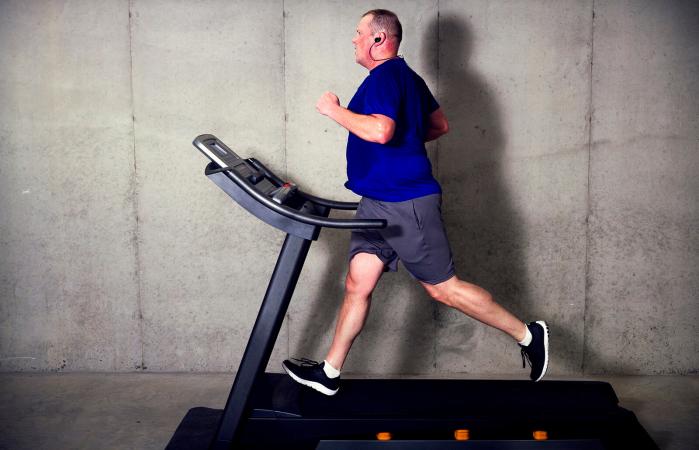 Hombre corriendo