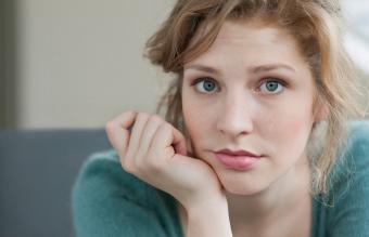 Mujer contemplativa