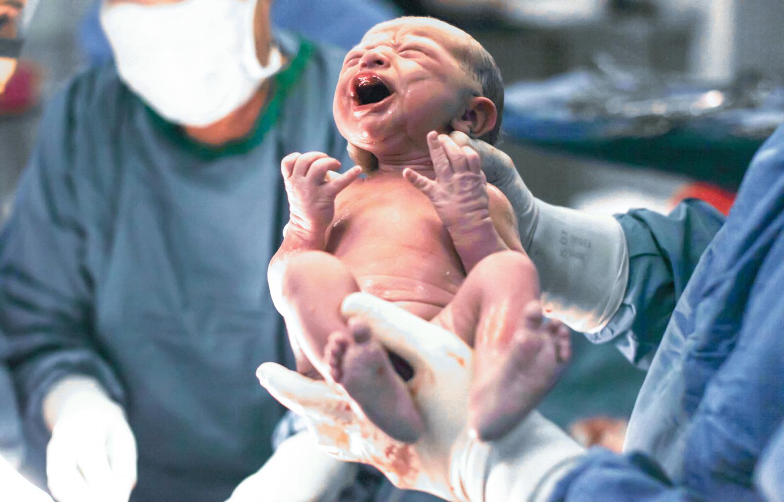 Newborn baby