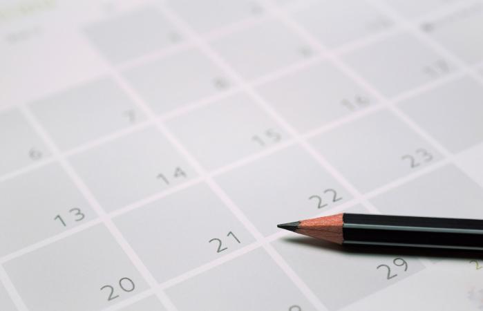 LLeva un registro de tu fertilidad con un calendario