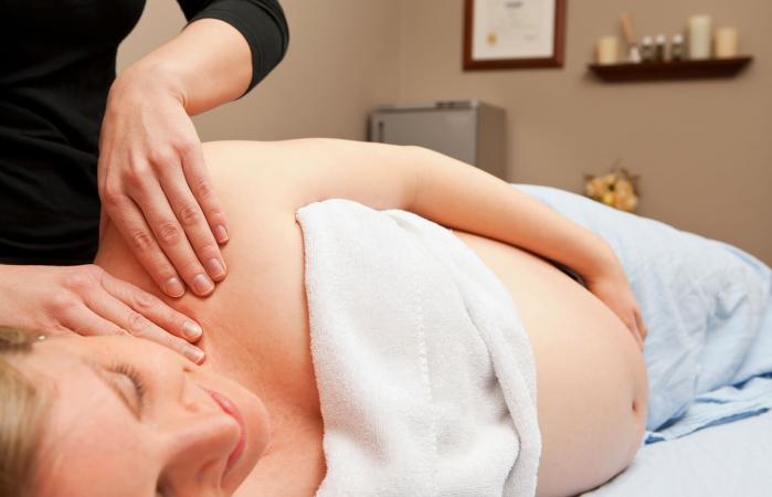 Masaje prenatal