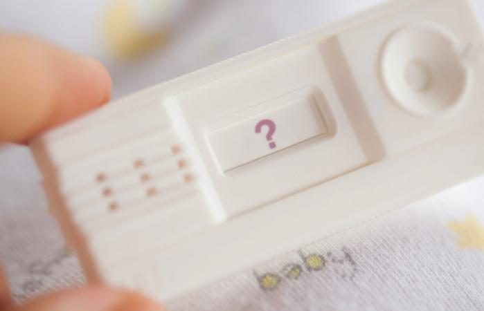 Prueba de embarazo negativa y sin menstruación