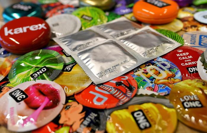 paquetes de condones