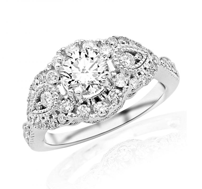 Antique Style Diamond Ring Photos Lovetoknow Old European Style Igi Certified 1 2 Carat Vintage Antique Designer Diamond Engagement