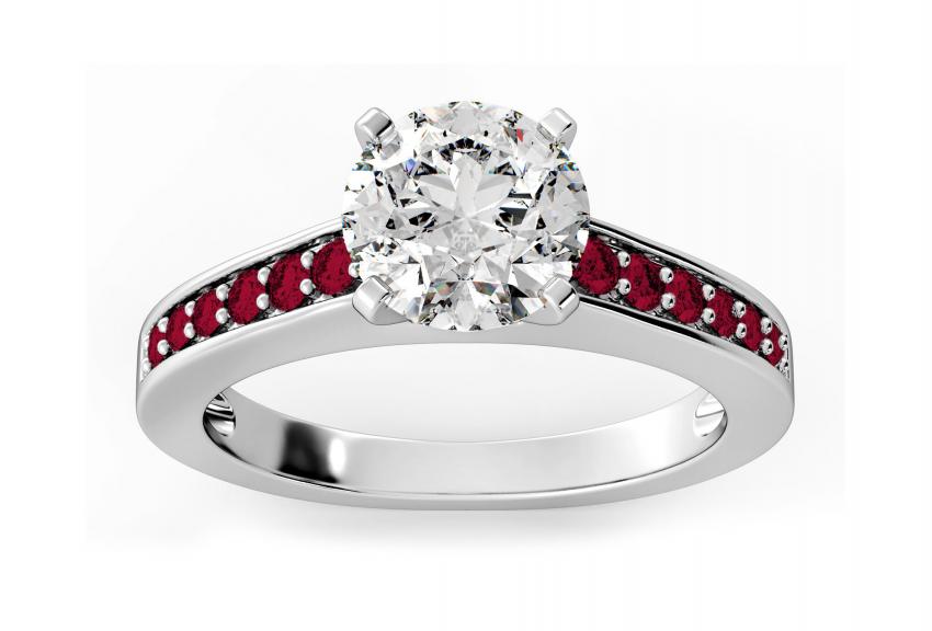 Photos Of Engagement Rings With Ruby Accents Lovetoknow Ravishing Diamond And Red Ruby Ring