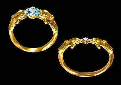dolphin rings