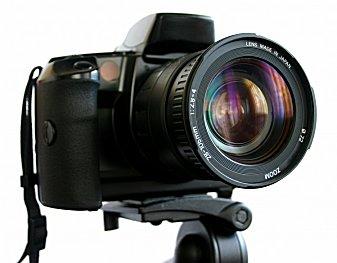 Camera and tripod