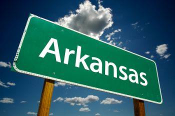 Image of an Arkansas state highway sign