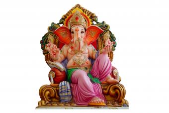 dios hindú ganesha ídolo