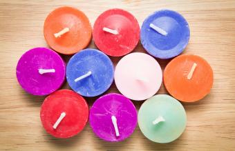 Velas de colores