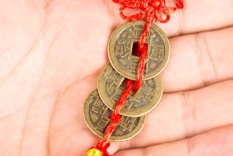 Tres monedas chinas
