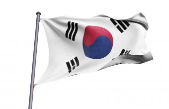 Bandera de Corea del Sur