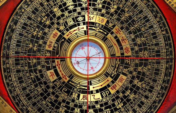 Brújula china Feng Shui