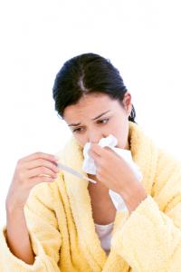 sick woman