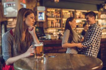 Woman jealous sister has a boyfriend