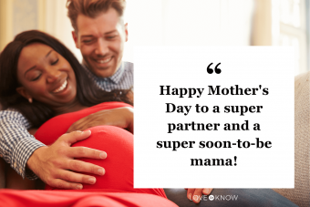 Happy Mother's Day Sentiments for Your Mama-to-Be Partner