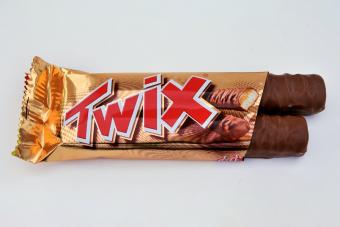 Twix chocolate bar 