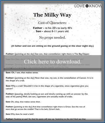 The Milky way Script