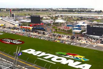 Pre-race daytona international speedway