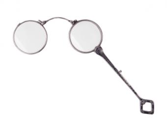 lorgnette, vintage eyeglasses