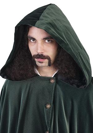 Man wearing hood