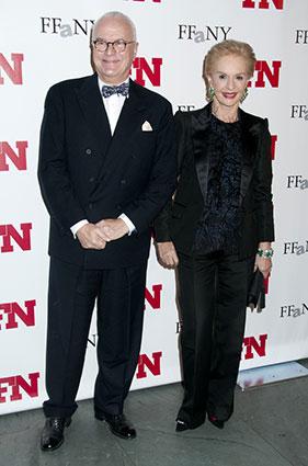 Manolo Blahnik and Carolina Herrera