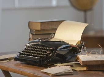 vintage typewriter
