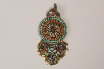 Earring, Tibet, 17th–19th century - Getty Editorial Use