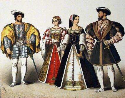 aristocracy french royal dress aristocratic clothes english clothing nobility fashion century british history 1550 kings age only yesterday tomorrow today