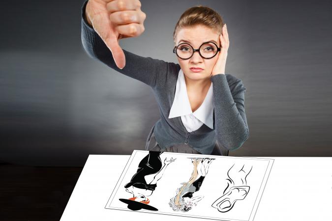 Dissatisfied-thumb-down-fashion