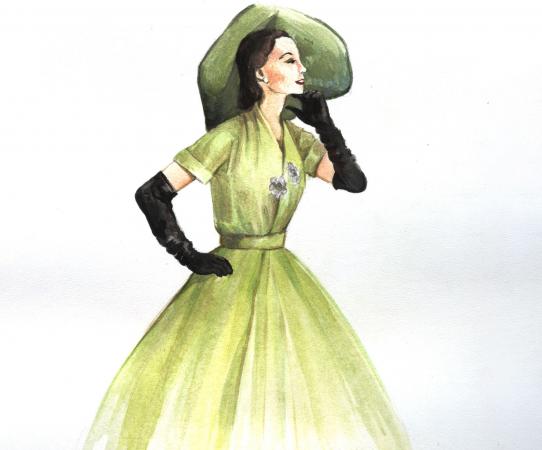 paper doll dress