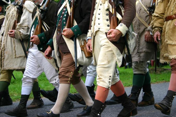 colonial soldiers