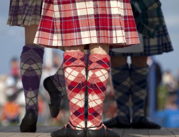 Highland dancers