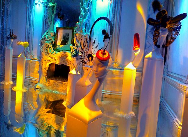 Philip Treacy's exhibition "Hats in the 21st Century" at the House of Chertkov