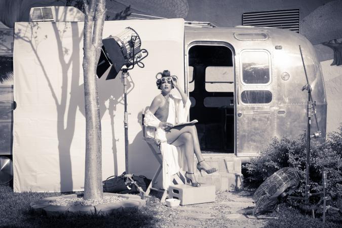 vintage Hollywood starlet