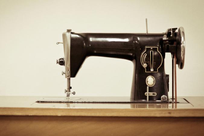 vintage sewing machine