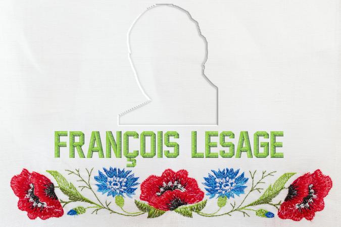 Embroidered pattern
