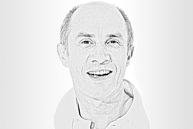 Sketch of André Courrèges