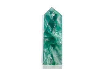 Green fluorite tower